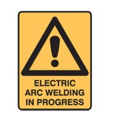 Electric Arc Welding In Progress