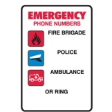 Emergency Phone Numbers Fire Brigade Police Ambulance Or Ring