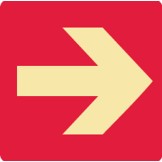 Exit And Evacuation Signs - Arrow Symbol