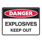 Explosives Keep Out