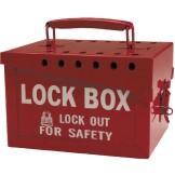 Extra Large Lockbox - Red