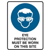 Eye Protection Must Be Worn On This Site