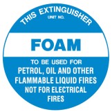 Fire Equipment Disc - Foam