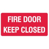 Fire Equipment Signs - Fire Door Keep Closed