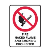 Fire Naked Flame And Smoking Prohibited