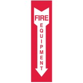 Fire Pointer Equipment Signs - Fire Equipment Arrow Down