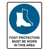 Foot Protection Must Be Worn In This Area