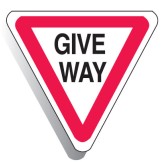 Give Way Sign