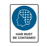 Hair Must Be Contained
