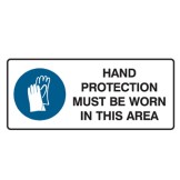 Hand Protection Must Be Worn In This Area