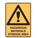 Hazardous Materials Storage Area