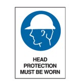 Head Protection Must Be Worn