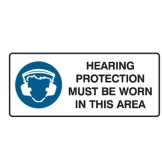 Hearing Protection Must Be Worn In This Area