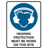 Hearing Protection Must Be Worn On This Site