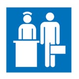 Hospital / Nursing Home Signs - Admissions Symbol