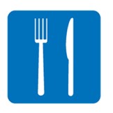 Hospital / Nursing Signs - Knife Fork Pic