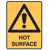 Hot Surface W/Picto - Ultra Tuff Signs