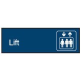 Lift - Graphic Architectural Sign