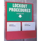 Lockout Procedure Holder
