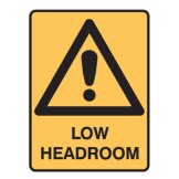 Low Headroom Labels 90x125 SAV Pk5