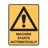 Machine Starts Automatically