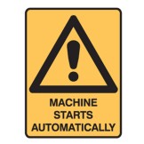 Machine Starts Automatically Labels 90x125 SAV Pk5