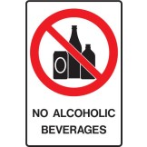 No Alcoholic Beverages