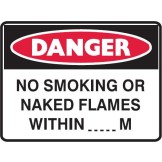 No Smoking Or Naked Flames Within 