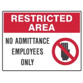 No Admittance Employees Only