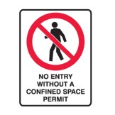 No Entry Without A Confined Space Permit