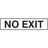 No Exit Self Stick