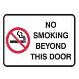 No Smoking Beyond This Door