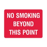 No Smoking Beyond This Point