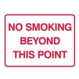 No Smoking Beyond This Point