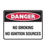 No Smoking No Ignition Sources