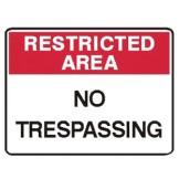 No Trespassing