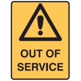 Lockout Signs - Out Of Service