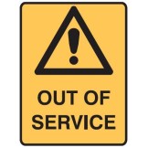 Lockout Tagout Sign - Out Of Service