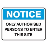 Only Authorised Persons To Enter This Site