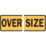 Oversize - Split 600 x 450mm Reflective Metal