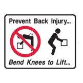 Prevent Back Injury Bend Knees To Lift