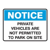 Private Vehicles Are Not Permitted