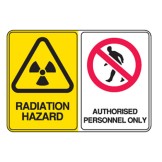 Radiation Hazard / Authorised Personnel Only