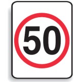 Regulatory School 50 Sign