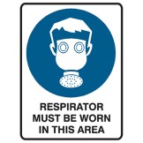 Respirator Must Be Worn In This Area