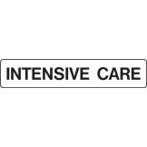 Hospital / Nursing Signs - Intensive Car