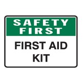 Safety First - First Aid Kit