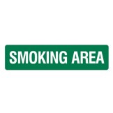 Smoking Area - Mini Sign