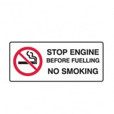 Stop Engine Before Fuelling