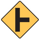 T Junction Sign